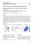 Research paper thumbnail of Aerodynamic performance of a bristled wing of a very small insect