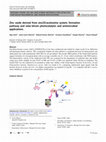 Research paper thumbnail of Zinc oxide derived from zinc(II)/acetoxime system: formation pathway and solar-driven photocatalytic and antimicrobial applications