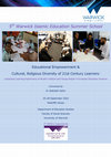 5th Warwick Islamic Education Summer School Cover Page