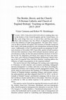 Research paper thumbnail of The Border, Brexit, and the Church: US Roman Catholic and Church of England Bishops’ Teaching on Migration, 2015–2019