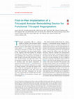 First-in-Man Implantation of a Tricuspid Annular Remodeling Device for Functional Tricuspid Regurgitation Cover Page