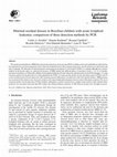 Research paper thumbnail of Minimal residual disease in Brazilian children with acute lymphoid leukemia: comparison of three detection methods by PCR