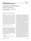 Research paper thumbnail of Immunoprofilo nei pazienti affetti da psoriasi