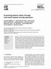 Promoting patient safety through informatics-based nursing education Cover Page