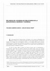 Research paper thumbnail of Influencia de los modelos publicitarios en la adolescencia: anorexia y vigorexia