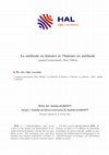 Research paper thumbnail of La méthode en histoire et l'histoire en méthode