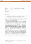 Research paper thumbnail of Restare. Comunitá locali, regimi patrimoniali e processi participativi