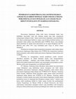 Research paper thumbnail of Penerapan Sanksi Pidana Dalam Pencemaran Lingkungan Hidup Ditinjau Dari Undang-Undang Perlindungan Dan Pengelolaan Lingkungan Hidup Studi Kasus (PT.MARIMAS Semarang)