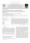 Research paper thumbnail of Association of FCRL3 C-169T promoter single-nucleotide polymorphism with idiopathic infertility and infertility-related endometriosis