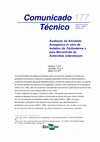 Research paper thumbnail of Avaliação da atividade antagônica in vitro de isolados de Trichoderma sp. para biocontrole de Sclerotinia sclerotiorum