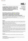 Research paper thumbnail of Longitudinal evaluation of the Teen Outreach Programme: Impacts of a health promotion programme on risky sexual behaviours