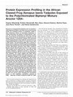 Research paper thumbnail of Protein expression profiling in the African clawed frog Xenopus laevis tadpoles exposed to the polychlorinated biphenyl mixture aroclor 1254