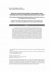 Research paper thumbnail of Efecto de sustancias farmacológicas y homeopáticas sobre Trichodina sp en larvas de tilapia roja Oreochromis sp en cultivo