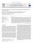 Research paper thumbnail of Thickness dependence of crystalline state in FeZrNbCuB thin films obtained by sputter deposition