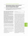 Research paper thumbnail of Environmental tobacco smoke exposure and nocturnal symptoms among inner-city children with asthma