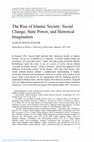 The Rise of Islamic Society: Social Change, State Power, and Historical Imagination Cover Page