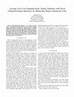 Research paper thumbnail of Accurate low-cost expanded-scale analog voltmeter with novel charge/discharge indication for monitoring single Lithium-ion cells