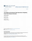 The Problems with Patchwork: State Approaches to Regulating Insurer Use of Genetic Information Cover Page