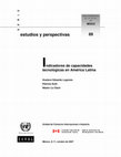 Indicadores de capacidades tecnológicas en América Latina Cover Page