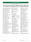 Research paper thumbnail of The International Society for Bipolar Disorders (ISBD) Task Force Report on Antidepressant Use in Bipolar Disorders