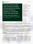 Research paper thumbnail of The risk of major cardiac malformations associated with paroxetine use during the first trimester of pregnancy: A systematic review and meta-analysis