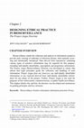 Research paper thumbnail of Chapter 2 DESIGNING ETHICAL PRACTICE IN BIOSURVEILLANCE The Project Argus Doctrine CHAPTER OVERVIEW