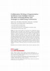 Research paper thumbnail of Collaborative writing of an argumentative synthesis from multiple sources: The role of writing beliefs and strategies to deal with controversy