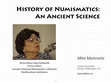 Research paper thumbnail of History of Numismatics: An Ancient Science