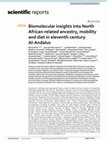 Research paper thumbnail of Biomolecular insights into North African-related ancestry, mobility and diet in eleventh-century Al-Andalus