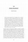 Research paper thumbnail of Sarah Stroumsa, “Philosophy,” in Maribel Fierro, ed., Routledge Handbook of Muslim Iberia (London: Routledge, 2020), 425-440