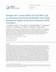 Divergent HIV-1 strains (CRF92_C2U and CRF93_cpx) co-circulating in the Democratic Republic of the Congo: Phylogenetic insights on the early evolutionary history of subtype C Cover Page