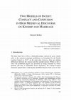 Research paper thumbnail of Two models of incest : Conflict and confusion in high medieval discourse on kinship and marriage