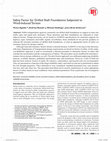 Research paper thumbnail of Safety Factor for Drilled Shaft Foundations Subjected to Wind-Induced Torsion