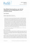 Research paper thumbnail of How Waldorf School graduates cope with the challenges they face during military service: a ten-year overview