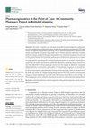 Research paper thumbnail of Pharmacogenomics at the Point of Care: A Community Pharmacy Project in British Columbia