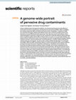 Research paper thumbnail of A genome-wide portrait of pervasive drug contaminants