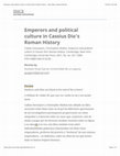 Research paper thumbnail of Review of Caillan Davenport, Christopher Mallan., Emperors and political culture in Cassius Dio's Roman History. Cambridge; New York: Cambridge University Press, 2021. Pp. xiv, 357. ISBN 9781108831000. $120.00.  BMCR 2022.02.17