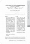 Research paper thumbnail of ¿O “território” FIFA: uma democracia elitista, uma soberania de exclusão?