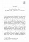 Japan Agriculture (JA): The Role of the Agricultural Cooperative Cover Page