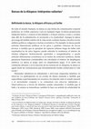 Research paper thumbnail of “Danzas de la diáspora: intérpretes valientes” (Traducción)