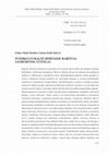 Research paper thumbnail of Intercultural Dimension of a Contemporary Teachers' Habitus