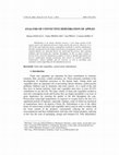 Research paper thumbnail of Analysis of Convective Dehydration of Apples