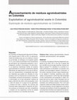 Research paper thumbnail of Aprovechamiento de residuos agroindustriales en Colombia