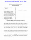 Research paper thumbnail of US District Court for Northern Texas - Texas v CDC, et. al. - Complaint challenging federal authority to mandate peaople wear masks while on commercial iirlines, conveyances, and at transportation hubs.