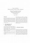 Research paper thumbnail of Guns and Butter : Towards Formal Axioms of Input Validation