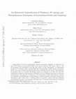 Perelman’s W–entropy and Statistical and Relativistic Thermodynamic Description of Gravitational Fields Cover Page