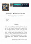 Research paper thumbnail of Universal chronicle-writing in the Cistercian cloister: the case of the Continuatio Mortui Maris”, International Conference ‘Cistercian Worlds’, Centre for Medieval Studies, University of York, 1-2 July 2021, York (UK).