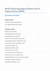 Research paper thumbnail of Book Series: Brill's Historiography of Rome and Its Empire Series (HRE) (board and editorial statement), updated February 2022