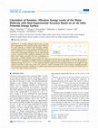 Research paper thumbnail of Calculation of Rotation-Vibration Energy Levels of the Water Molecule with Near-Experimental Accuracy Based on an ab Initio Potential Energy Surface