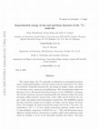 Research paper thumbnail of Experimental Energy Levels and Partition Function of the 12 C 2 Molecule